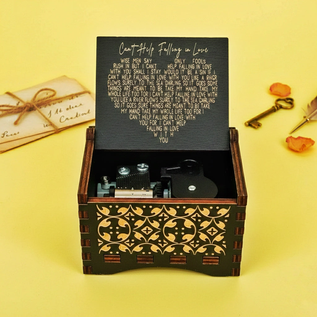 Can't Fall in Love Automatic Music Box