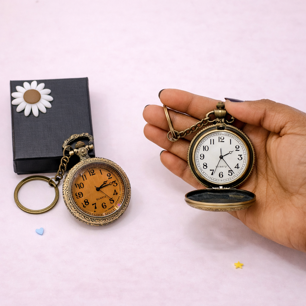 Transparent Pocket Watch