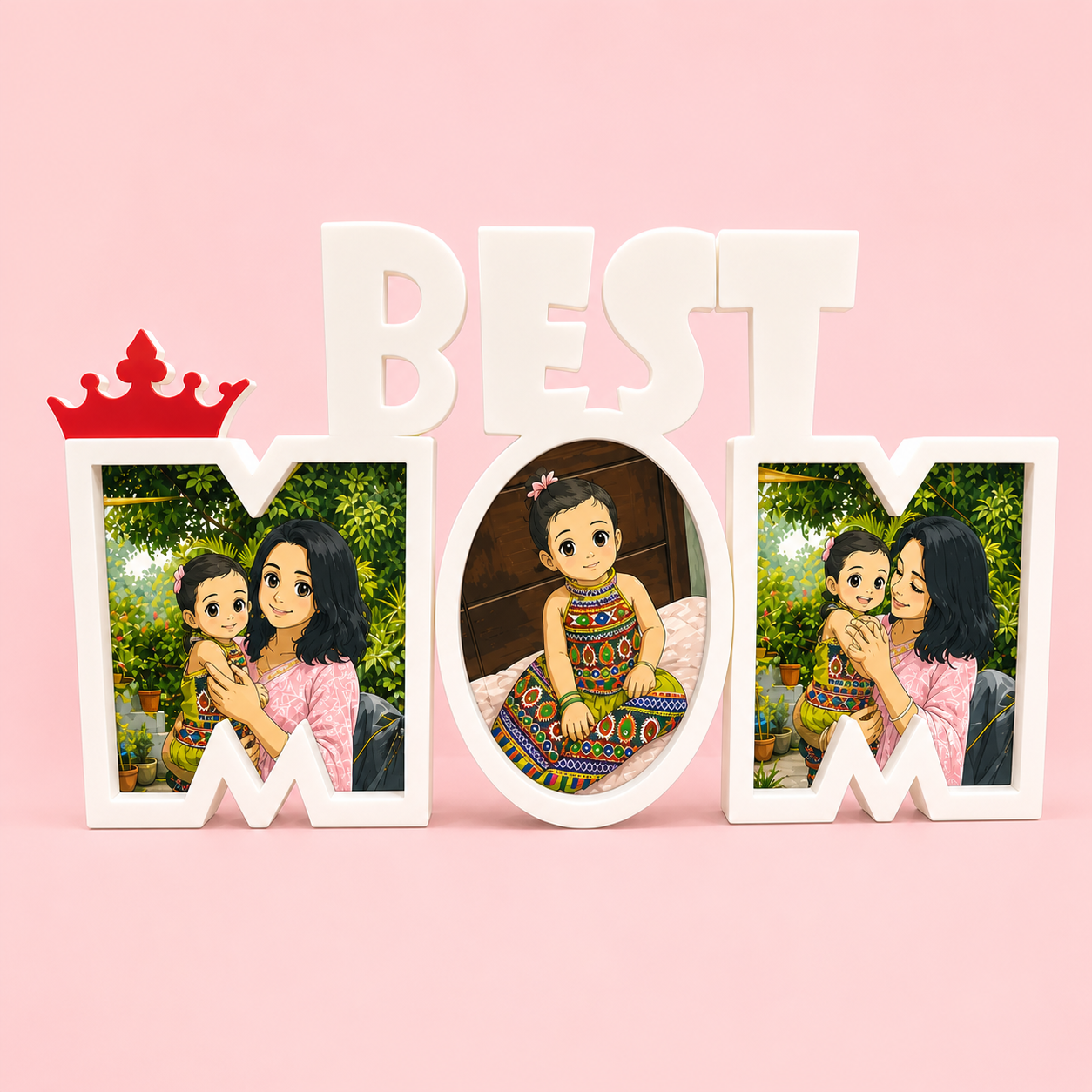 Customized Best Mom Photo Frame | Personalized Memory Frame