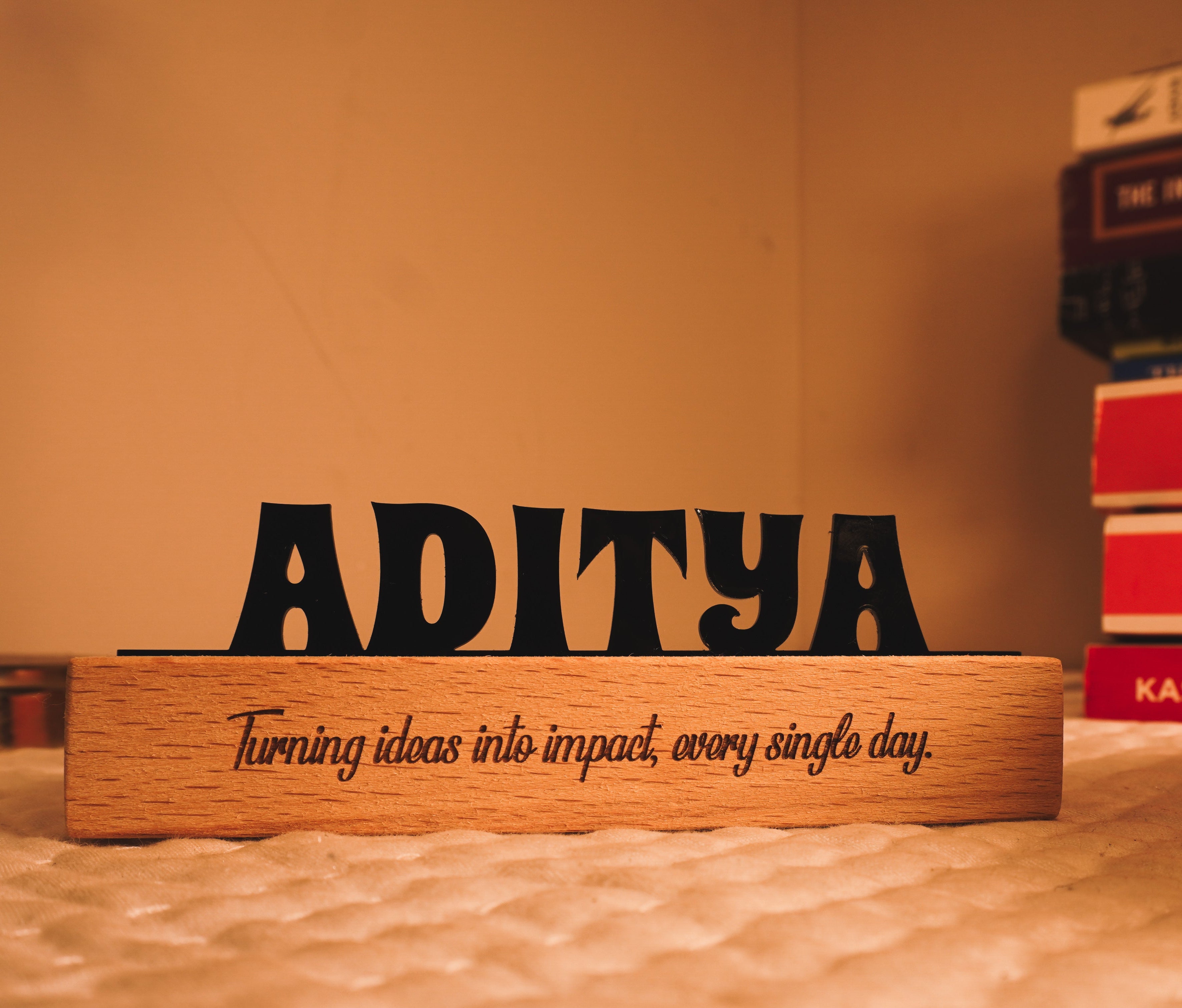 Personalized Name Stand