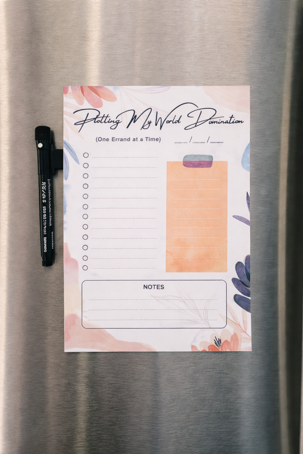 A4 Big Magnetic Planner