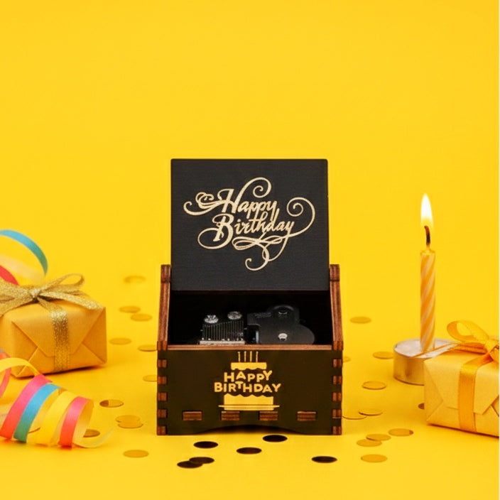 Happy Birthday Automatic Music Box