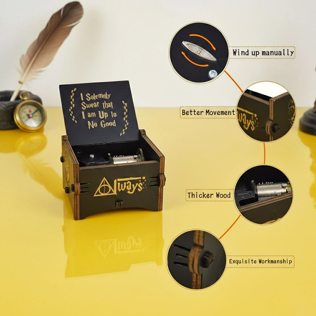 Happy Birthday Automatic Music Box