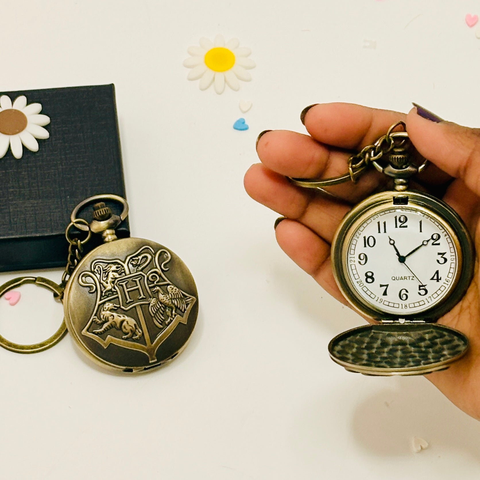 HP Logo Pocket Watch
