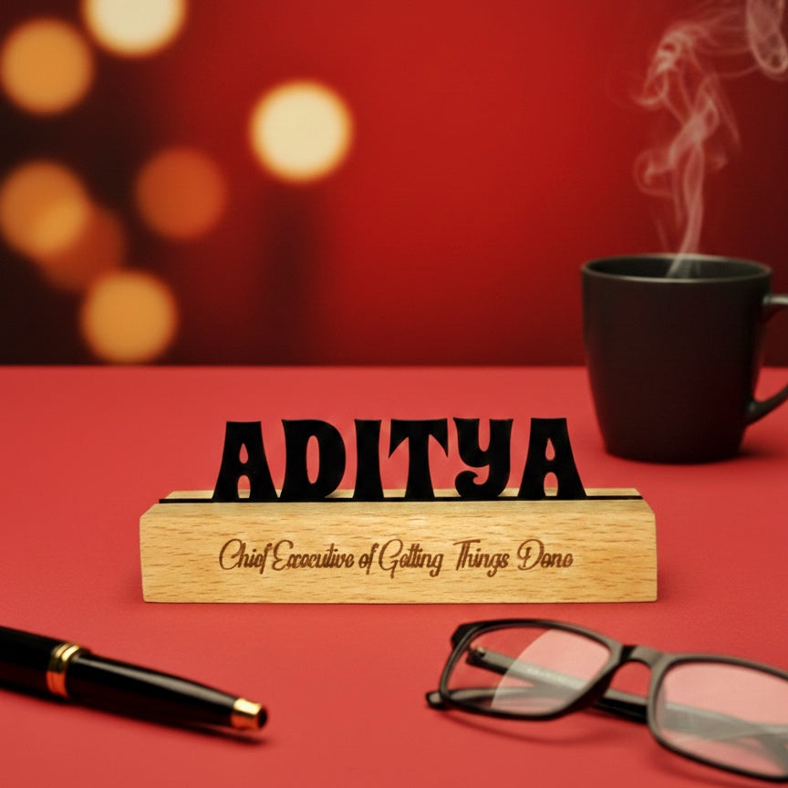 Personalized Name Stand