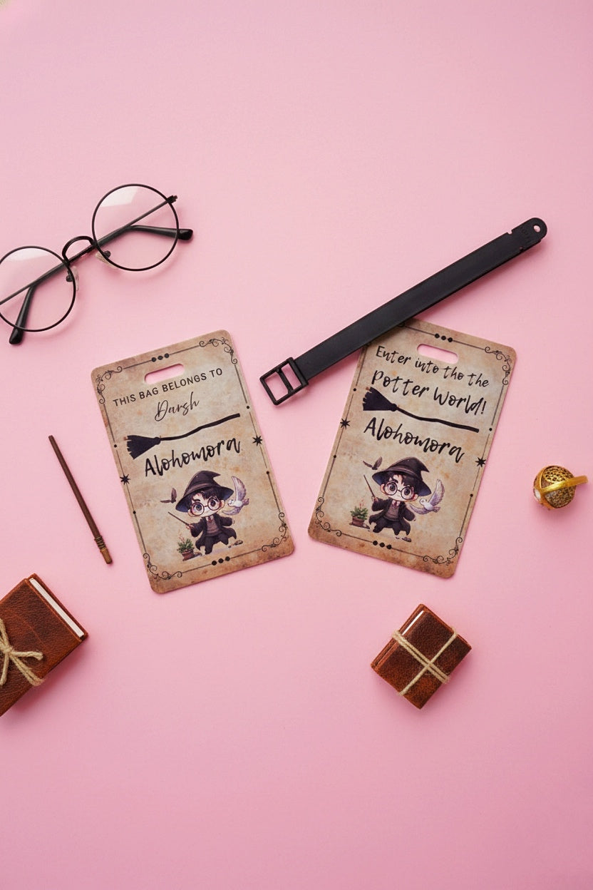 Personalized Luggage Bag Tag – Custom Name Travel Tag for Suitcase, Backpack & Gifts