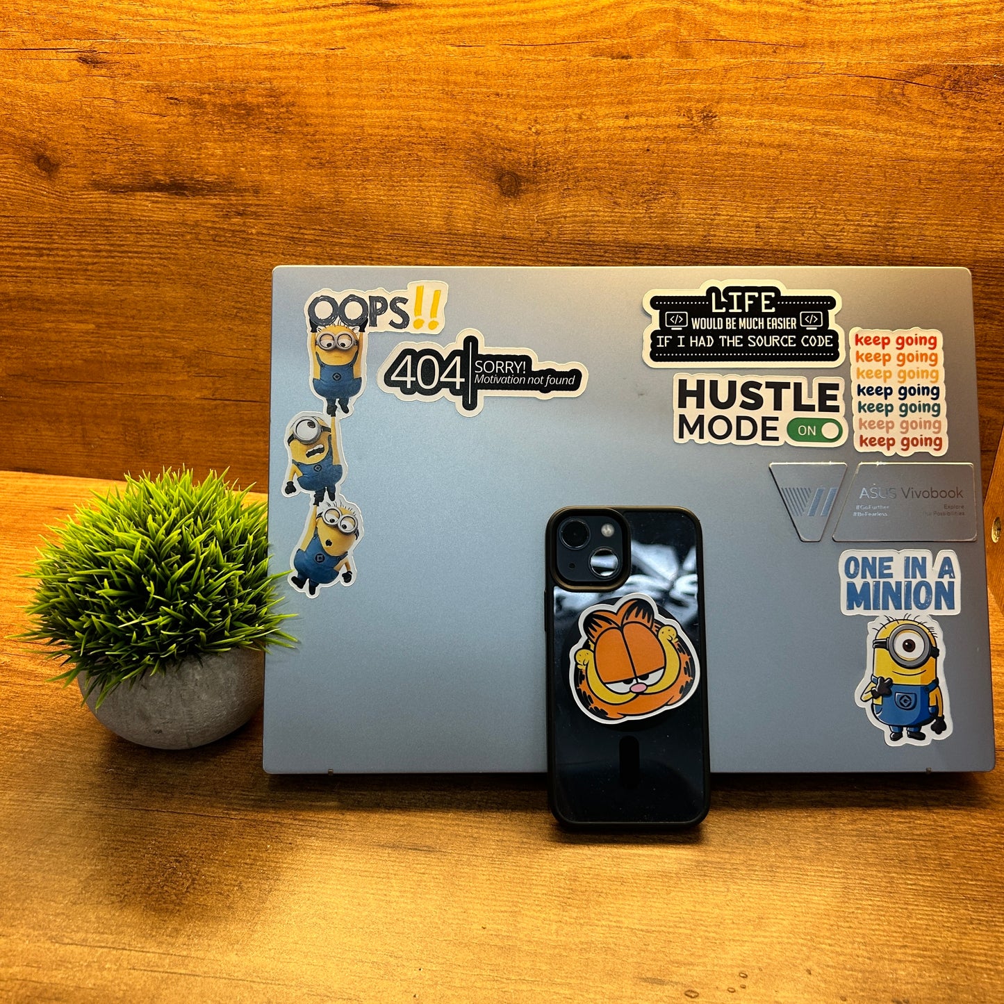 Stickers- Say goodbye to boring laptops