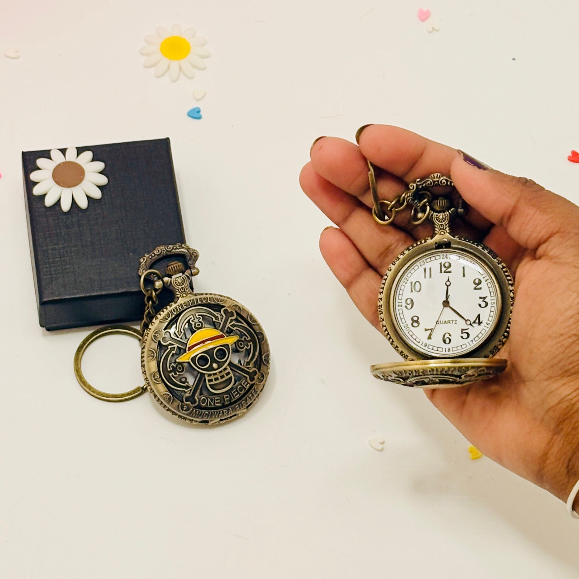 One Piece Luffy Pocket Watch