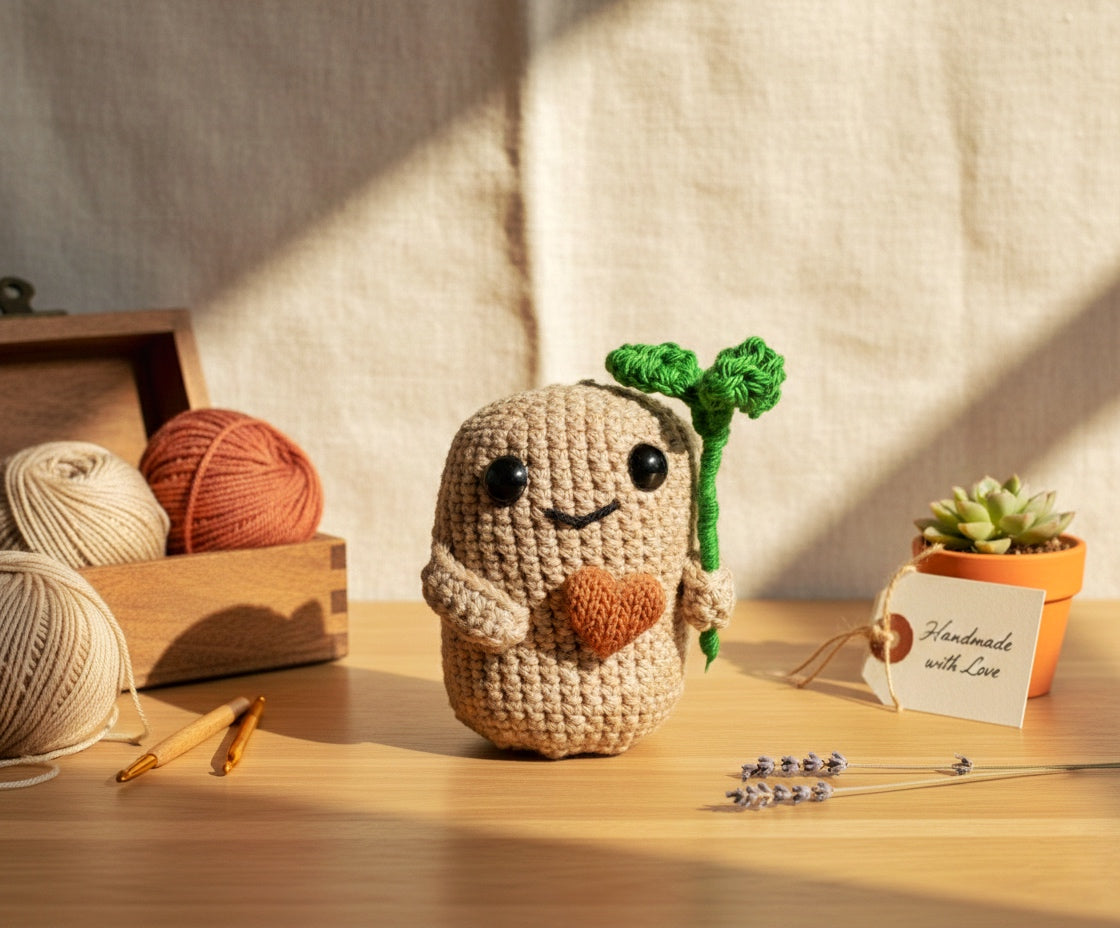 Crochet Lucky Potato