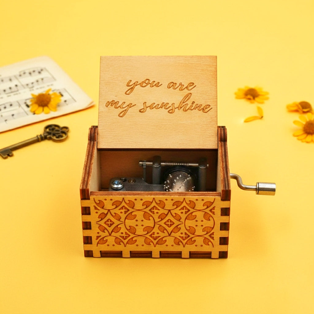 You are my sunshine Manual Music Box