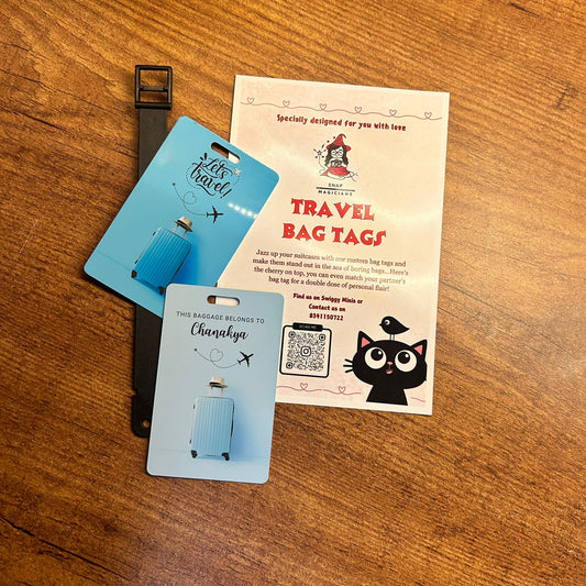 Personalized Bag Tag - Travel in Style