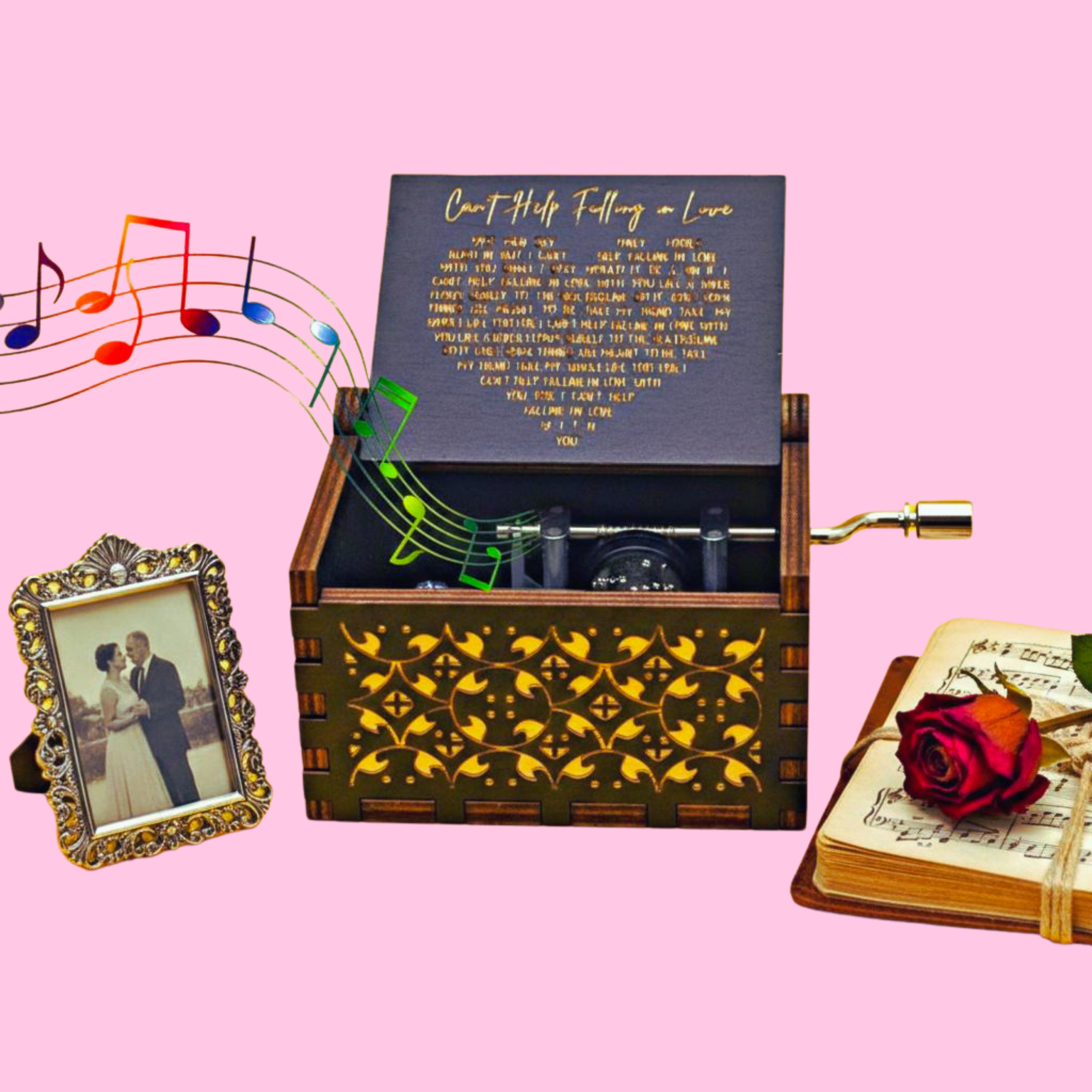 Can't fall in love Manual Music Box